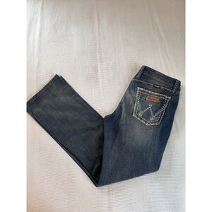 New Wrangler Retro Mae Low Rise Bootcut Women's 11/12 Blue Jeans
